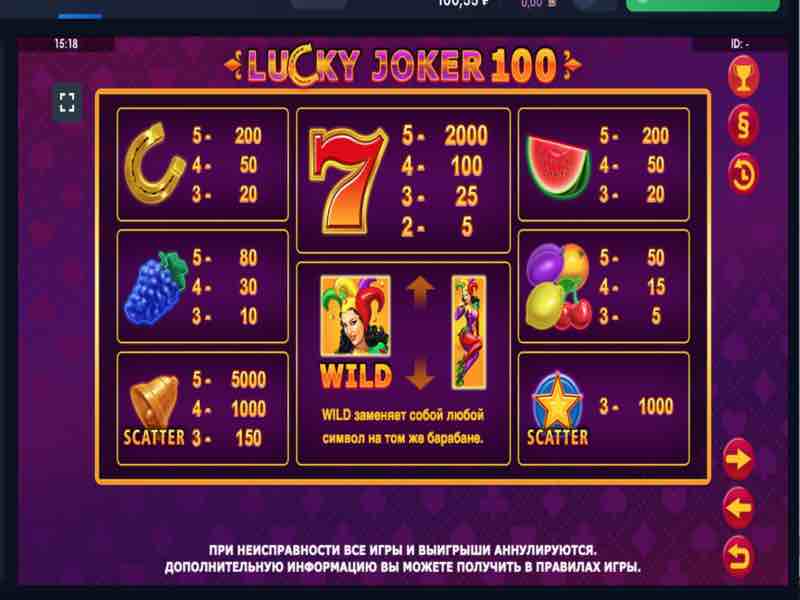 Играть в Lucky Joker 1win онлайн
