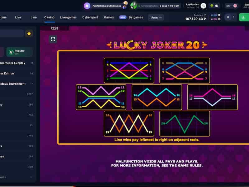 Oyun Lucky Joker 100 Amatic