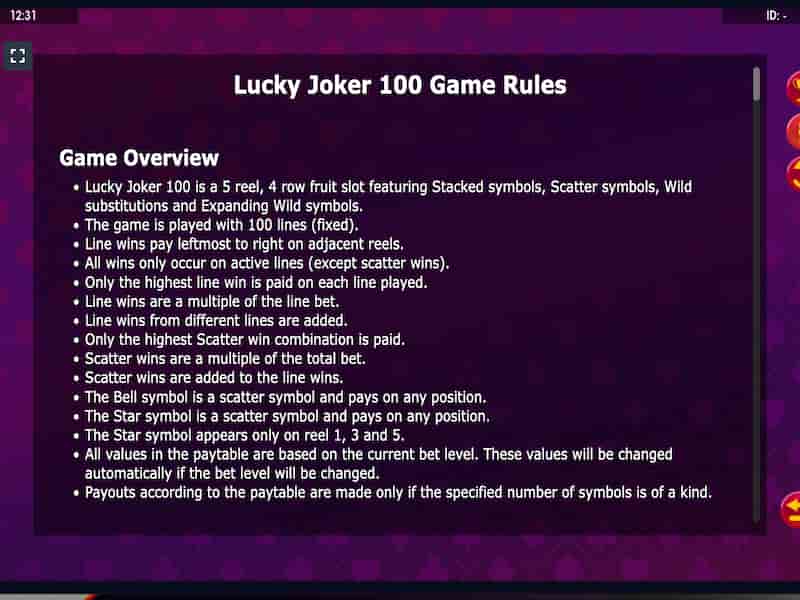 Lucky Joker strategiyası