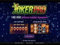 Joker Pro'da Yüksek RTP