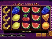 Удобный и простой слот Lucky Joker 10