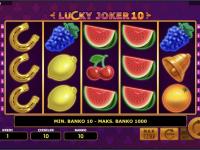 Heyecan verici oyun Lucky Joker 10