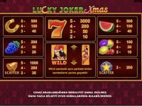 Lucky Joker Xmas slot makinesinde özel bir şey yok