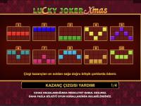 Lucky Joker Xmas oyununda pek çok olasılık var.