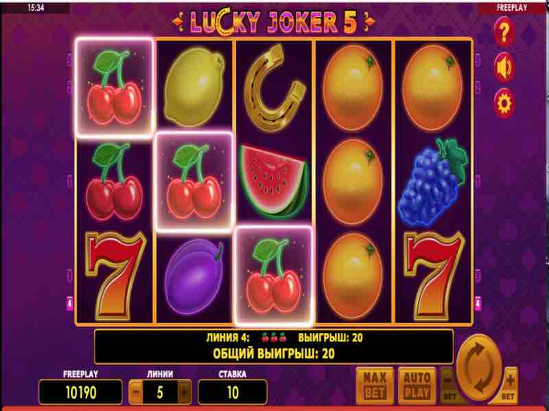 Сайт игры Lucky Joker