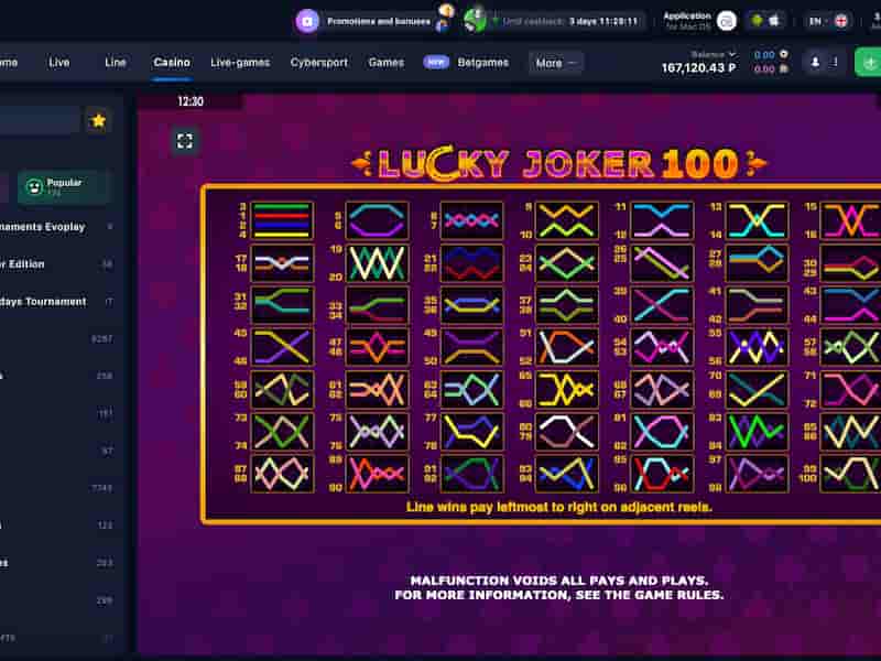 Slot Lucky Joker for money