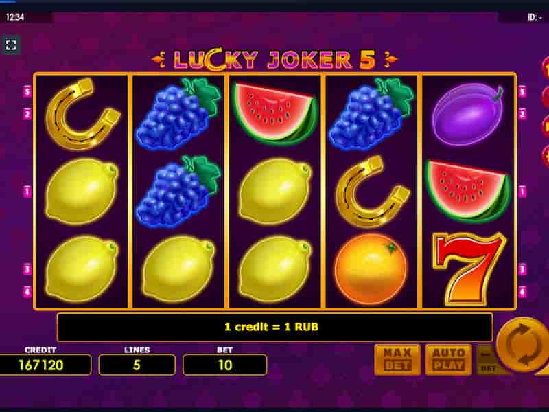 Playing Lucky Joker for real money in online casinos
