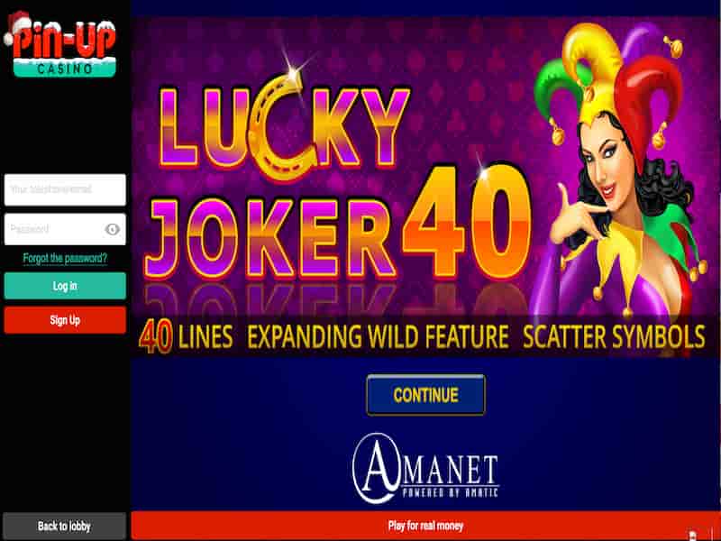 Pin-Up Online Casino-da Lucky Joker Slotlarında Oynayın