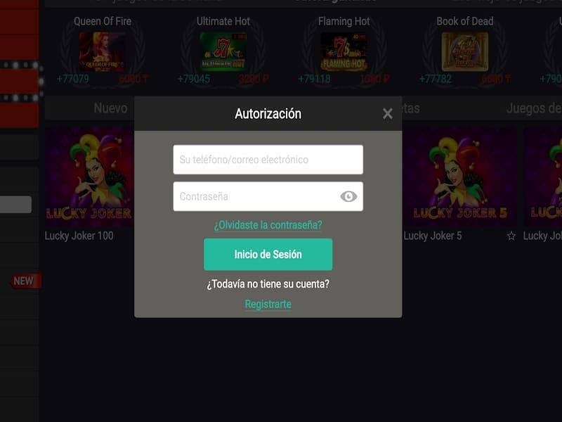 Registro en el sitio web oficial del casino en línea Pin-Up