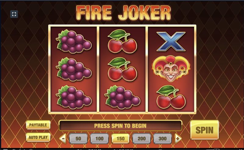 Fire Joker slot main features