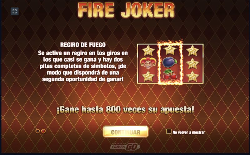 Descargar el juego Fire Joker