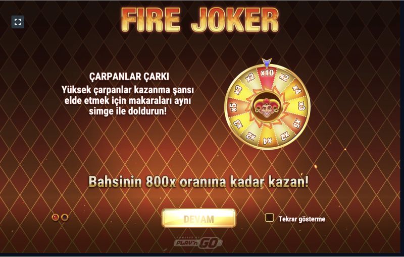 Fire Joker nədir