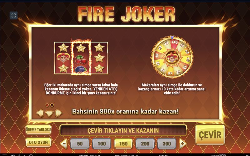 Fire Joker oyununu yükləyin