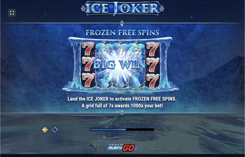 Symbols and rules of Ice Joker