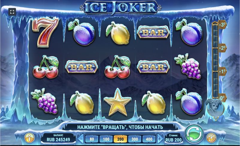 Играть бесплатно в Ice Joker