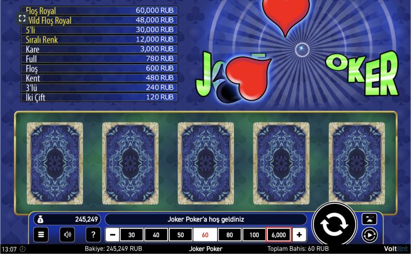 Joker Poker oyununu yükləmək