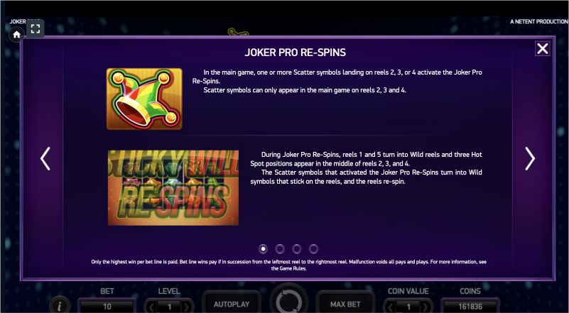 Win real money at Joker Pro