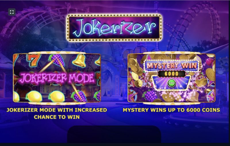 Main features of the Jokerizer game