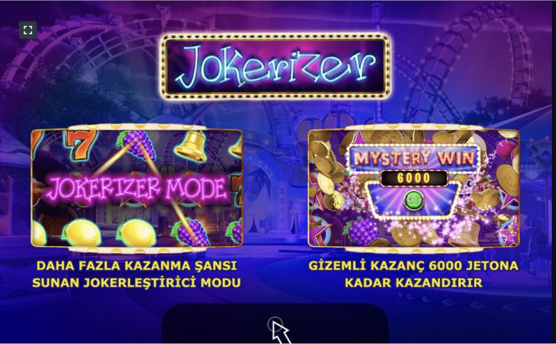 Jokerizer oyun sembolleri ve kuralları