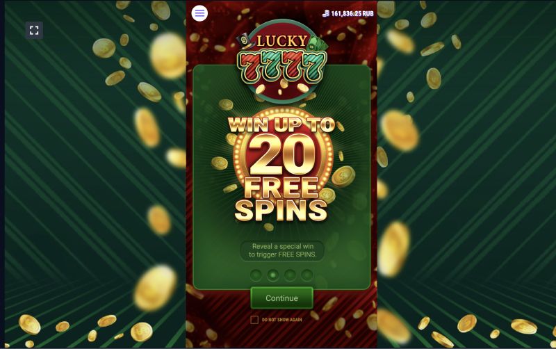 Play Lucky 7777 slot for free