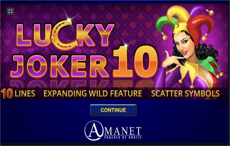 Lucky Joker 10 simvolları və qaydaları