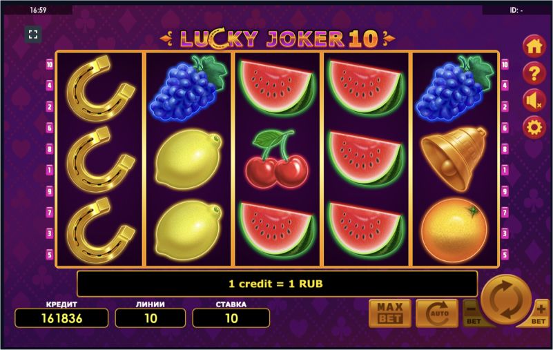 Играть бесплатно в Lucky Joker 10