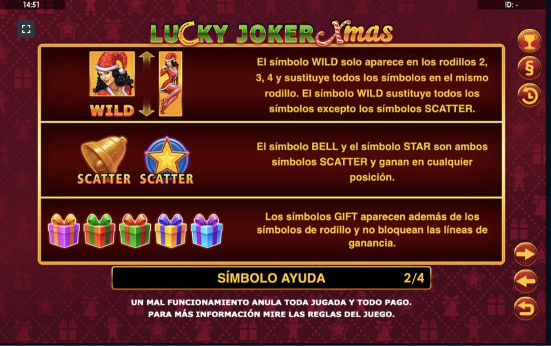 Descargar el juego Lucky Joker Xmas