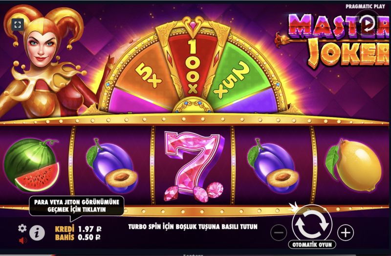 Master Joker simvolları və qaydaları