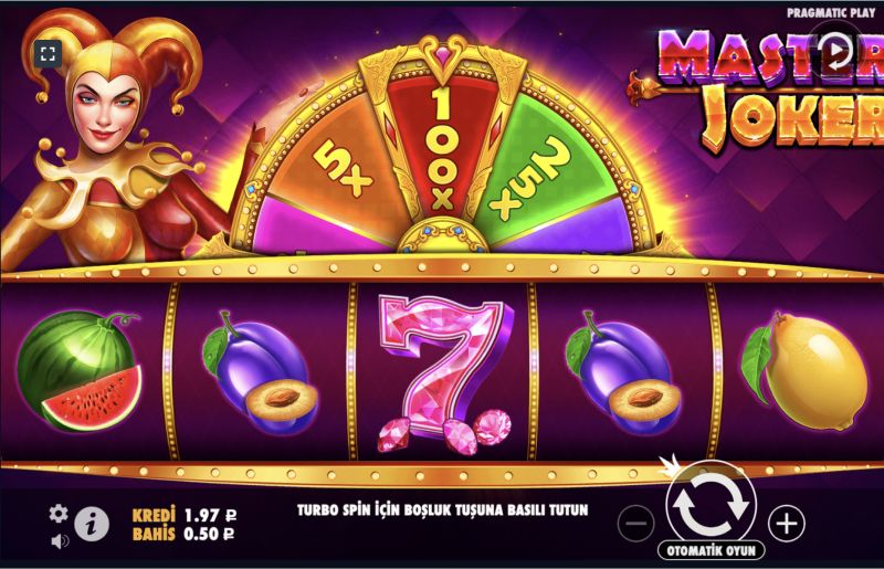 Master Joker slot maşınının əsas xüsusiyyətləri