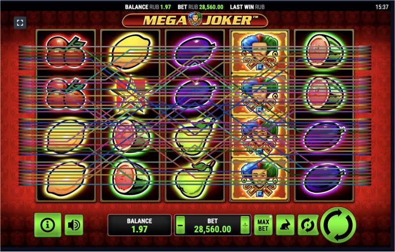 Play Mega Joker for free