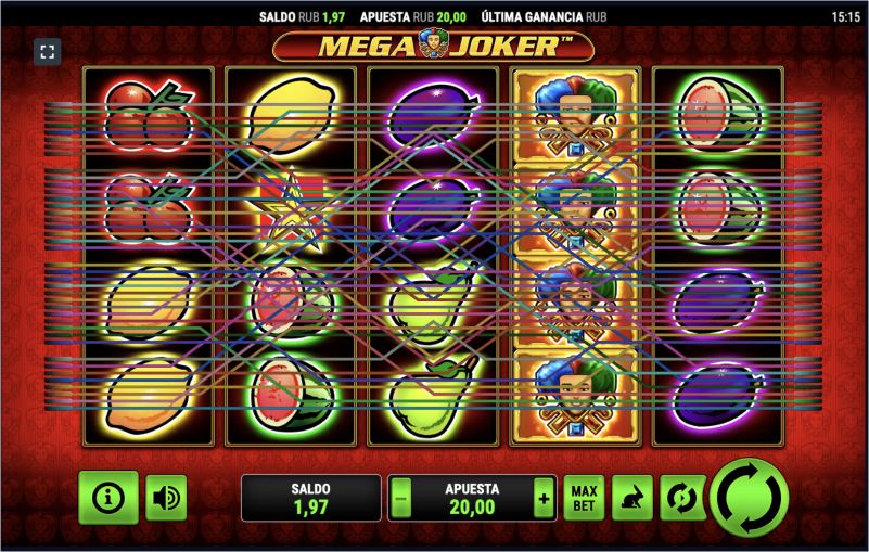 Gana dinero real en Mega Joker