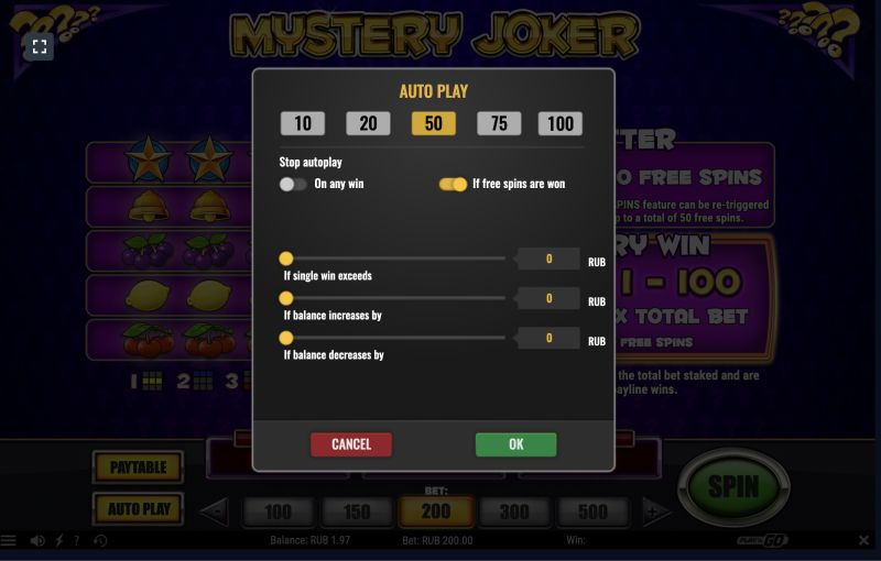 Mystery Joker'i ücretsiz oynayın