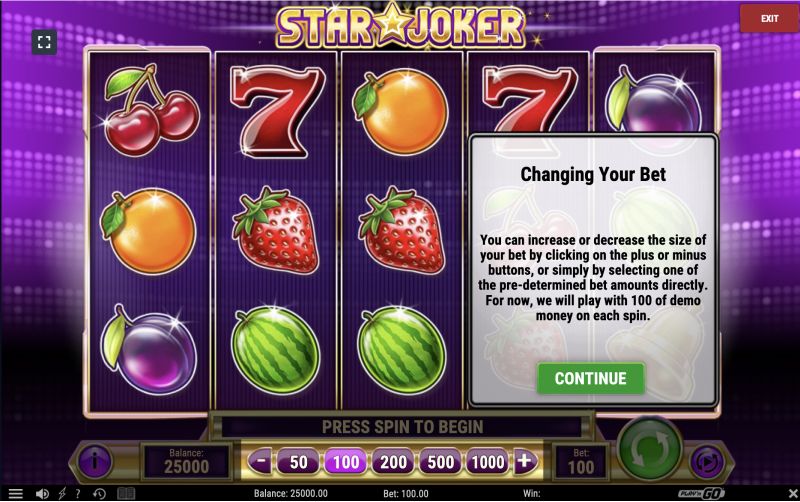 Star Joker slot main features