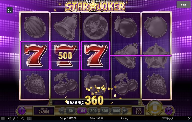 Star Joker slot ana özellikleri