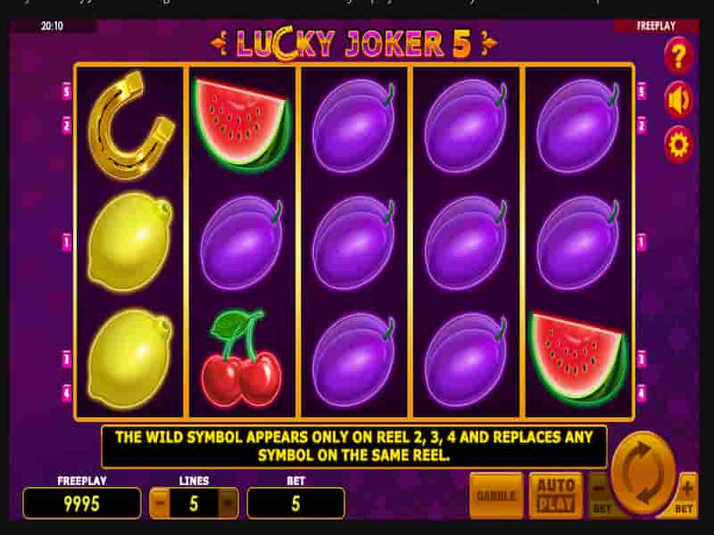 Lucky Joker parayla oyun