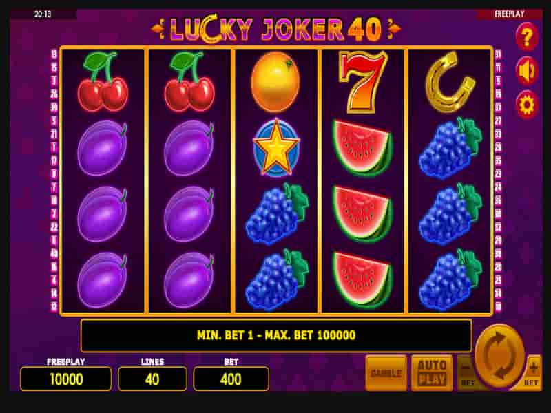 Lucky Joker slotlarını oynamak için uygulamayı indirin